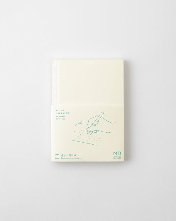 Dot Grid A6 md Cream Notebook