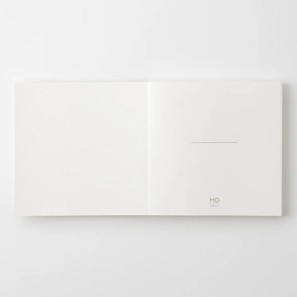 MD Cotton A5 Square Blank Notebook