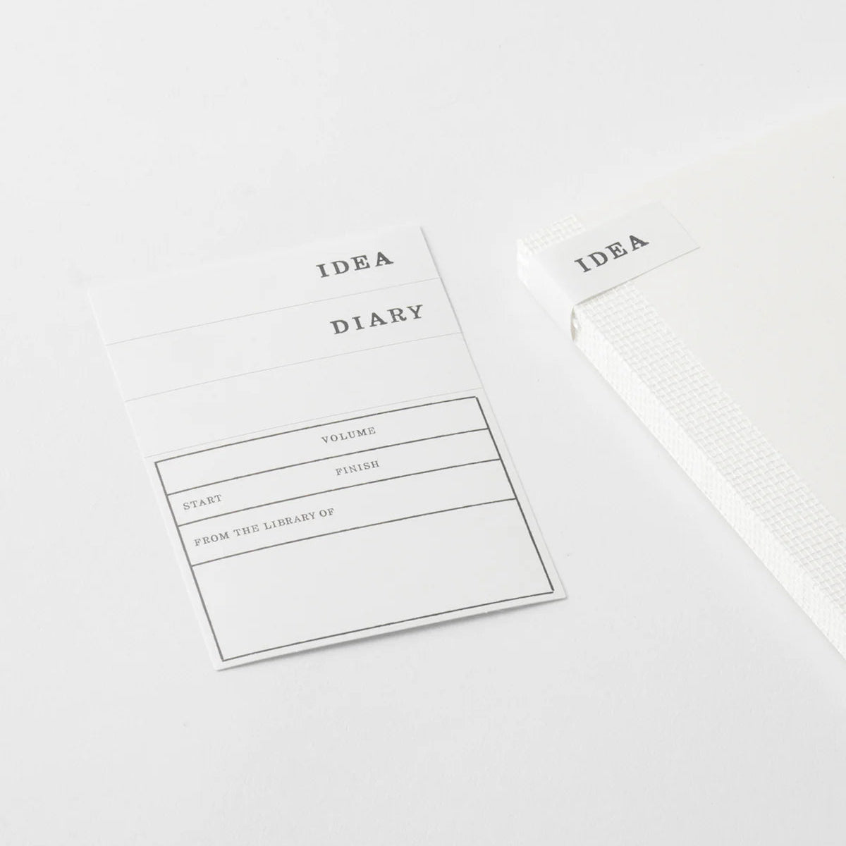 MD Cotton A5 Square Blank Notebook
