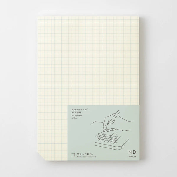 MD 5mm Grid A5 Paper Pad