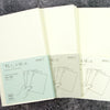 MD Cream B6 Slim Light Notebooks 3pk