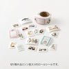 Animal Emotions Yuru Log Roll Stickers — alternate official product view