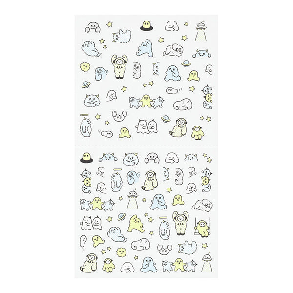 Lined Monster Planner Stickers — alternate official product view