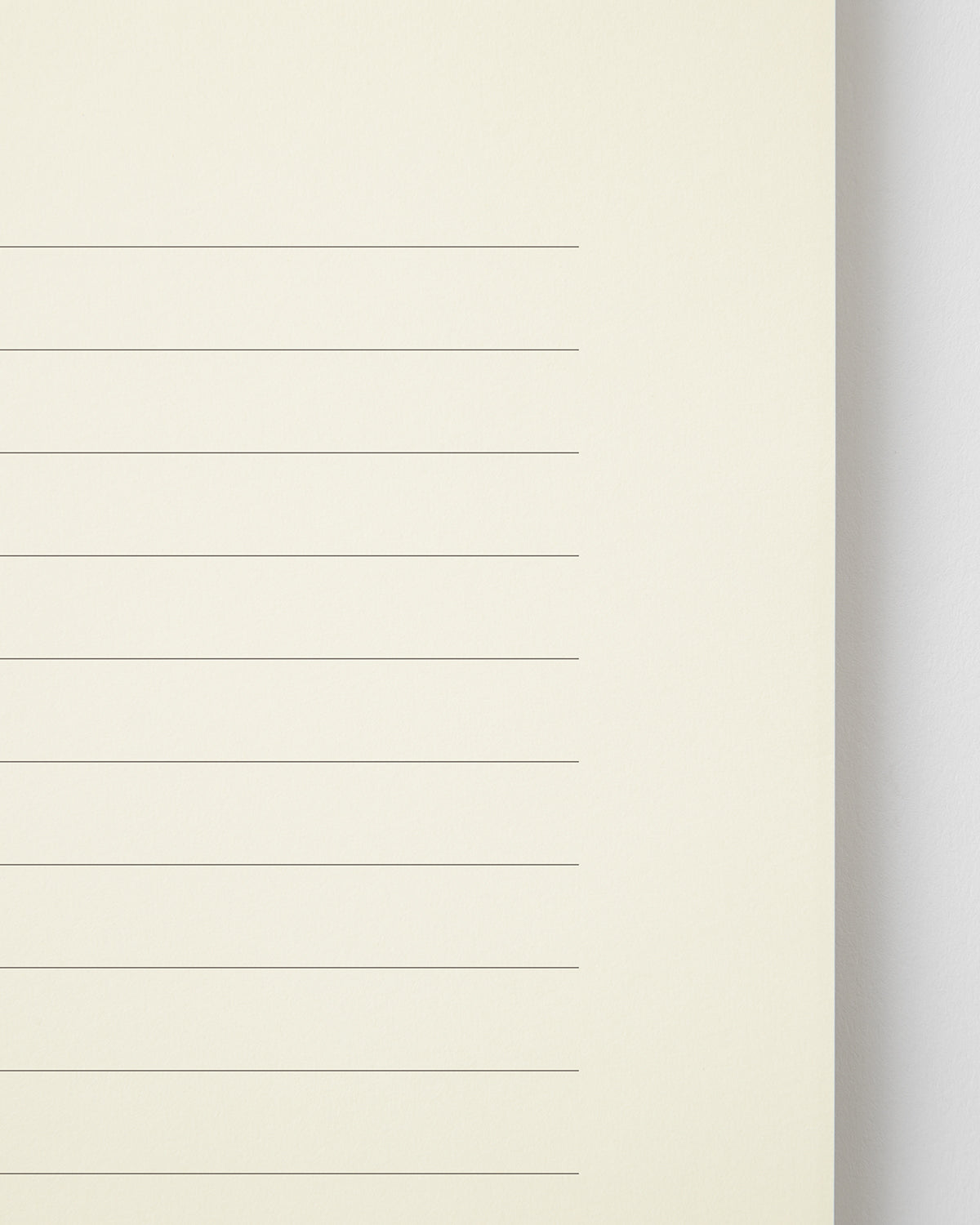 md Letter Pad | Horizontal Ruled — alternate official product view 2
