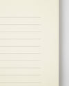 md Letter Pad | Horizontal Ruled — alternate official product view 2