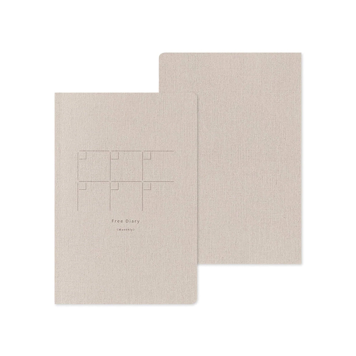 Yuru Log B6 Free Diary Monthly {Undated Calendar} | Midori