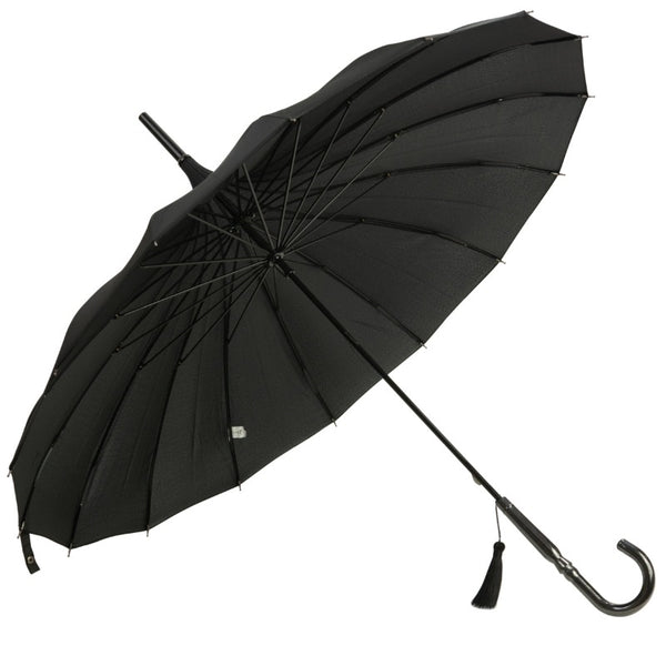 Boutique Parapluie Pagode Classique en Noir - BCSPPABL
