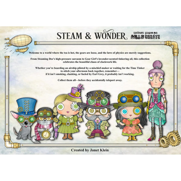 Janet Klein Steam & Wonder Stamp Bundle
