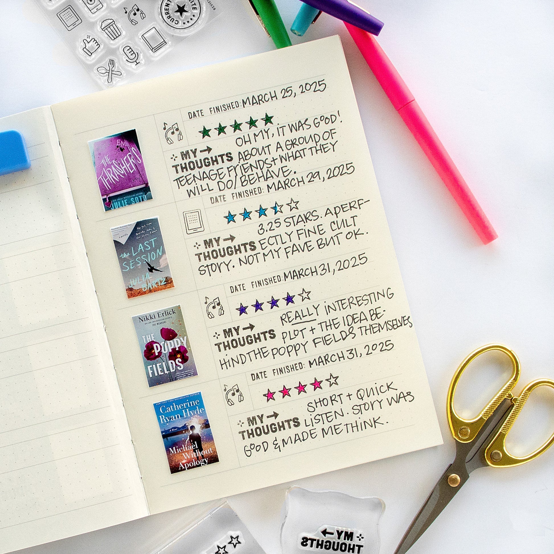 Review Journal + Stamp Bundle