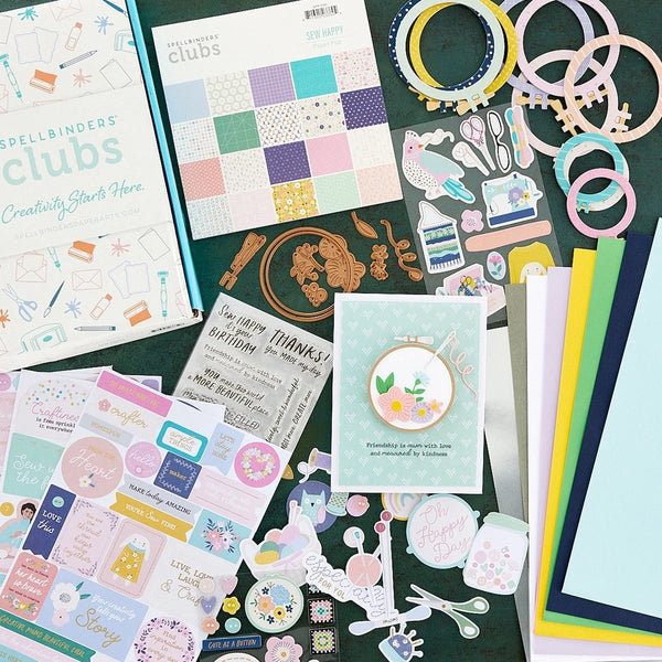 Sew Happy Card Kit