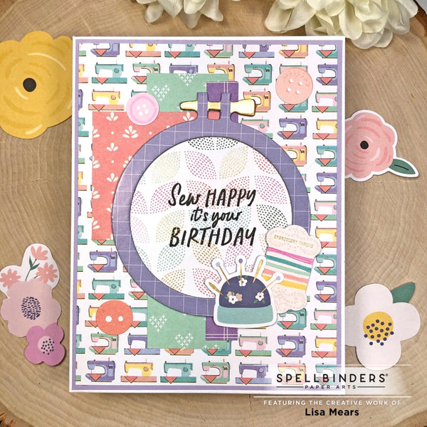Sew Happy Card Kit