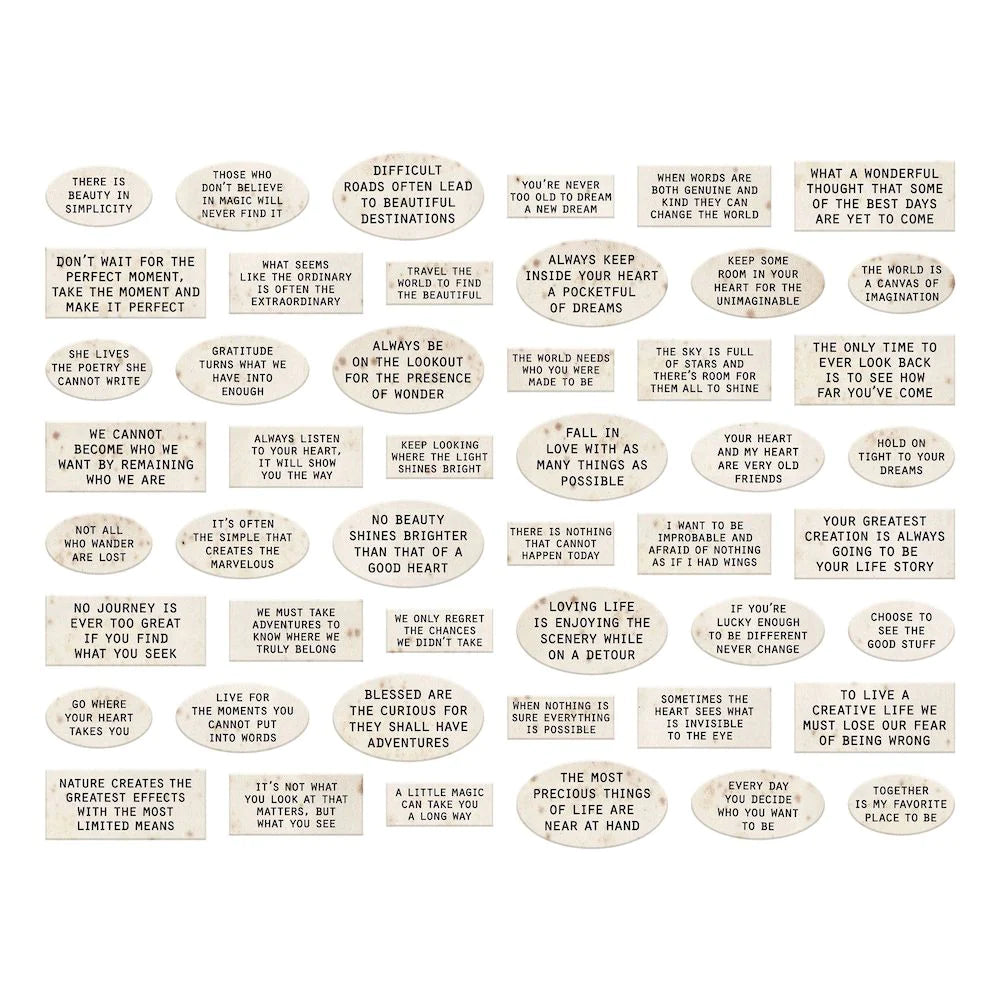 Labels Quote Chips | idea-ology