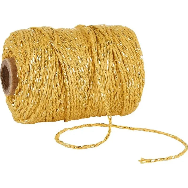 Ochre/Kurkuma Cotton Cord {3 yards}