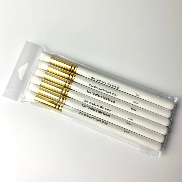 Medium Blending Brushes 6pk