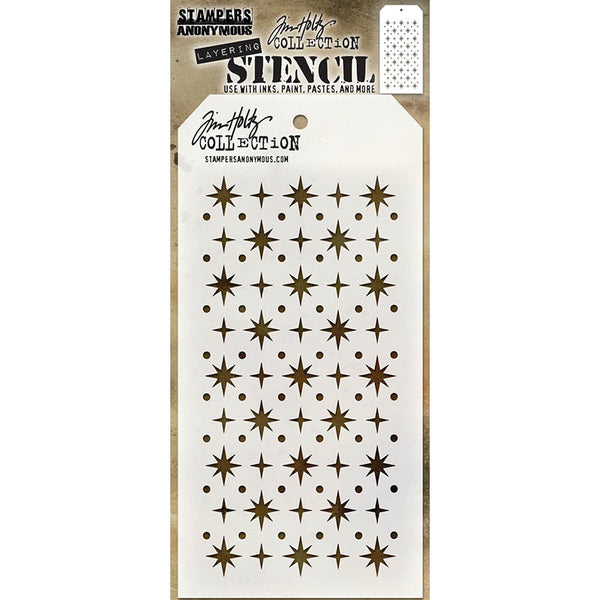 Starry Slimline Layering Stencil | Tim Holtz