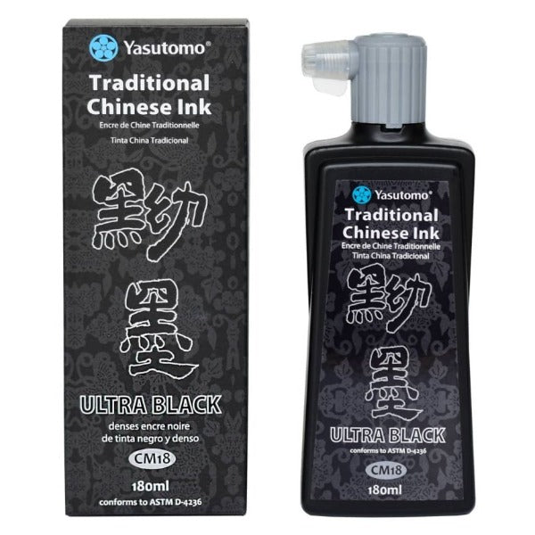 Traditional Chinese Ink Ultra Black {180 mL}