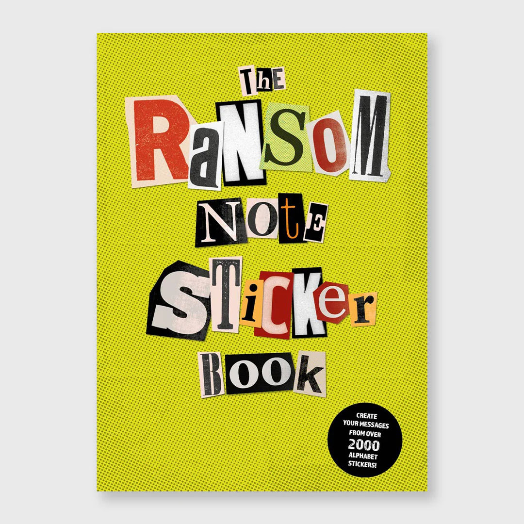 The Ransom Note Sticker Book