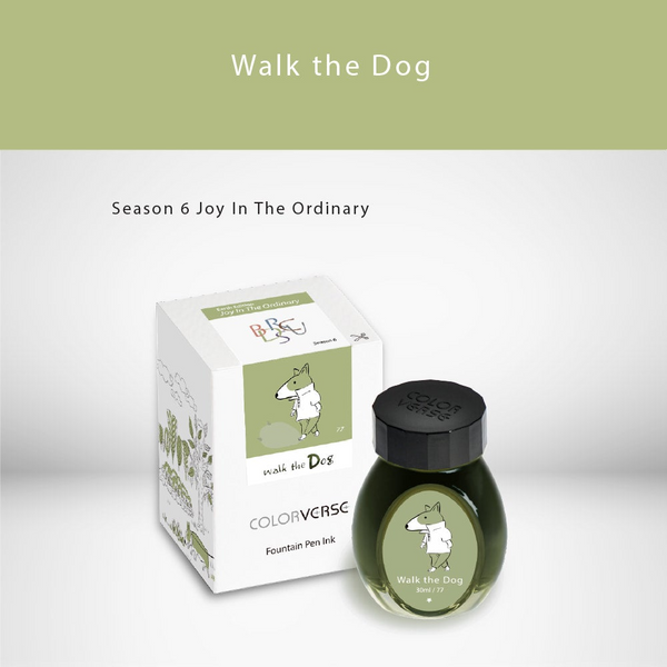 Walk the Dog 30mL Fountain Pen Ink