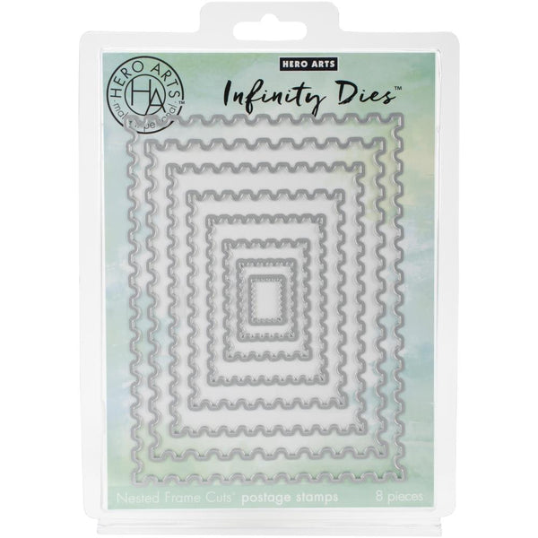 Nesting Postage Stamps Infinity Dies