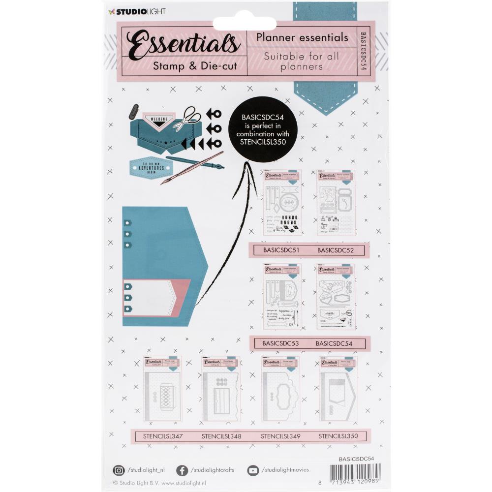 Planner Essentials Journal + Stamp & Die Sets {multiple styles}
