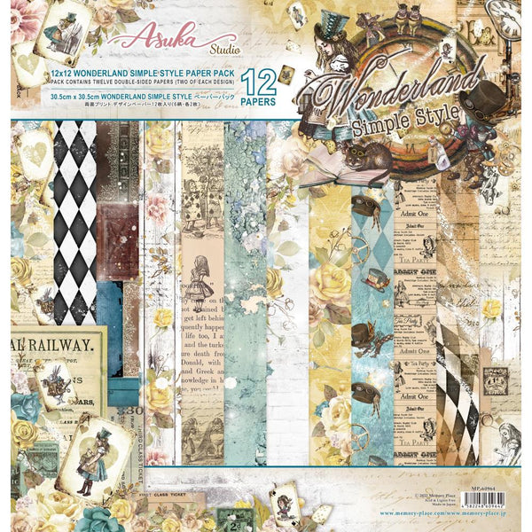 Wonderland Simple Style 12x12 Double-Sided Paper Pack {12 sheets}