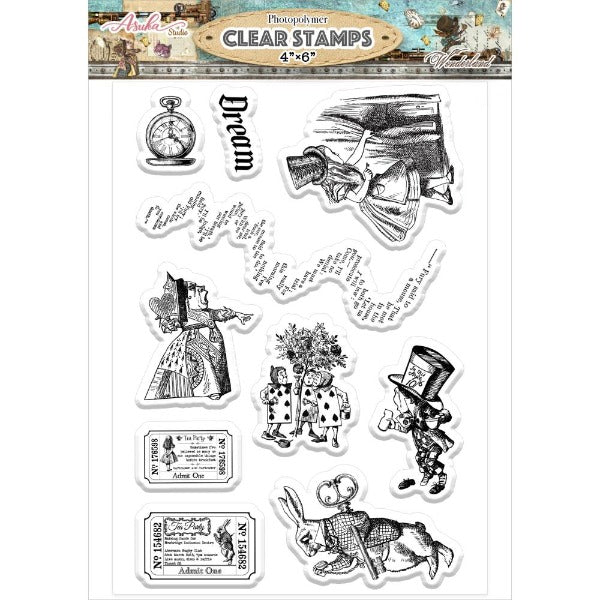 Wonderland Clear Stamps {multiple styles}