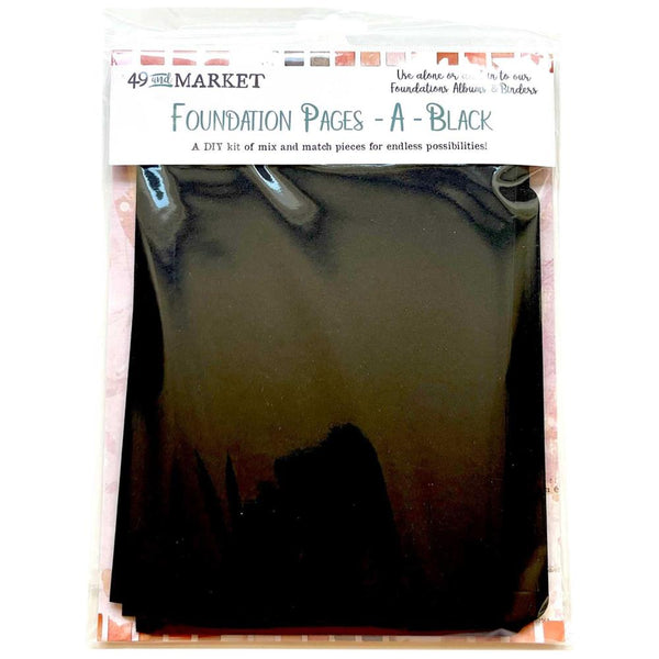 Memory Journal Foundation Pages A {Black}