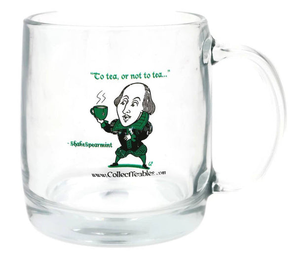 Shakespearmint 11 oz. Glass Mug