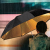 Parapluie | Noir et or