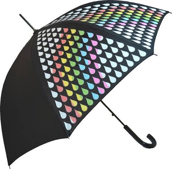 Parapluie arc-en-ciel changeant de couleur
