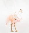 Royal Flamingo Ornament
