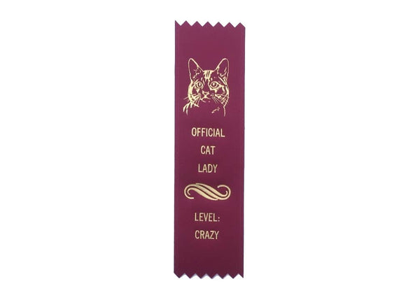 Award Ribbon | Cat Lady