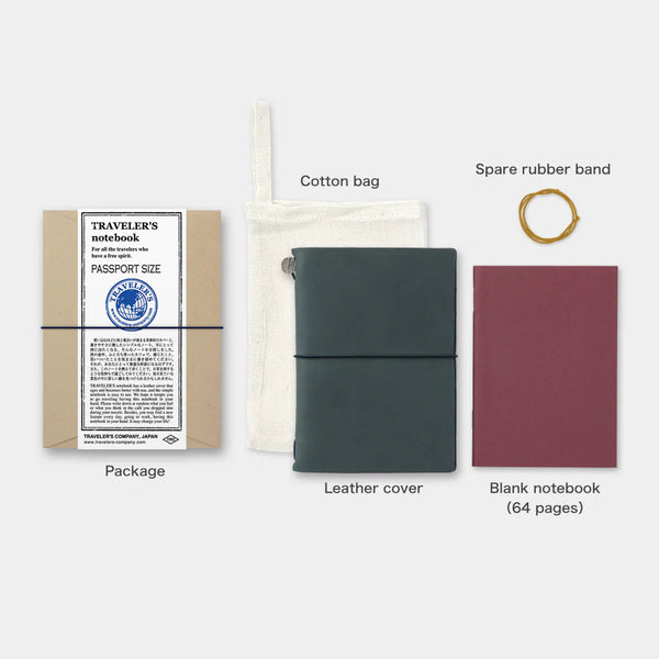 Traveler’s Notebook | Passport Size {multiple colors}