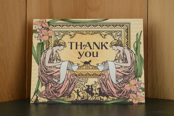 Thank You Card | Nouveau Maiden