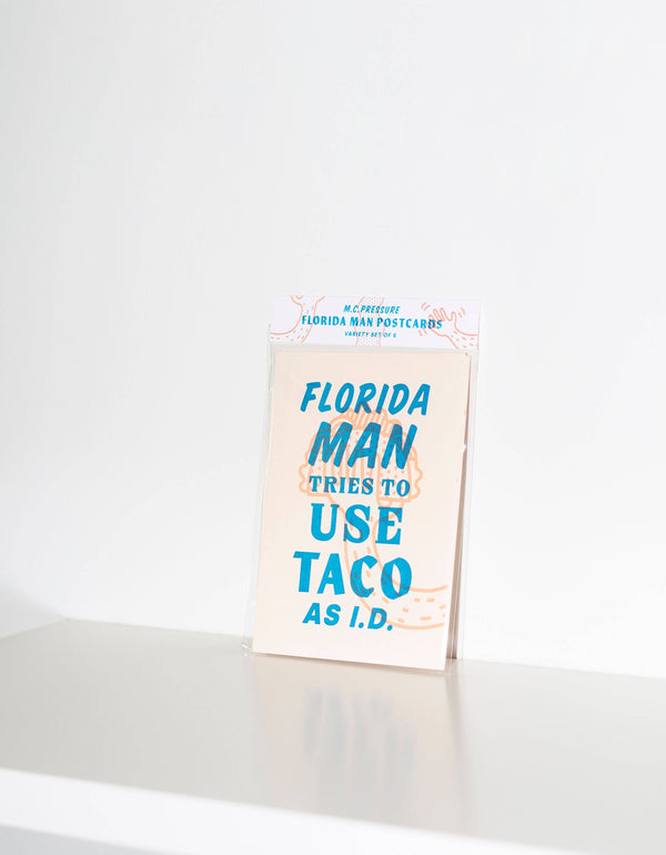 Ensemble de cartes postales Florida Man