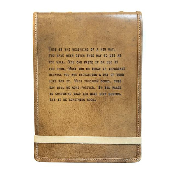 This is the Beginning | Large Leather Journal