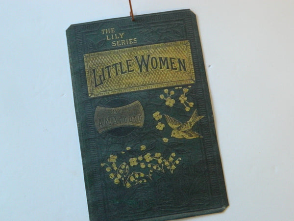 Handmade Vintage Book Cover Ornaments {Various Titles}