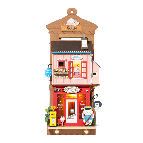 Bureau de poste d’amour {Kit de suspension murale miniature DIY}