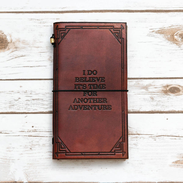 Handmade Leather Traveler’s Notebook | Another Adventure