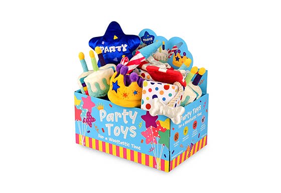 Dog Toys | Party Time {multiple styles}