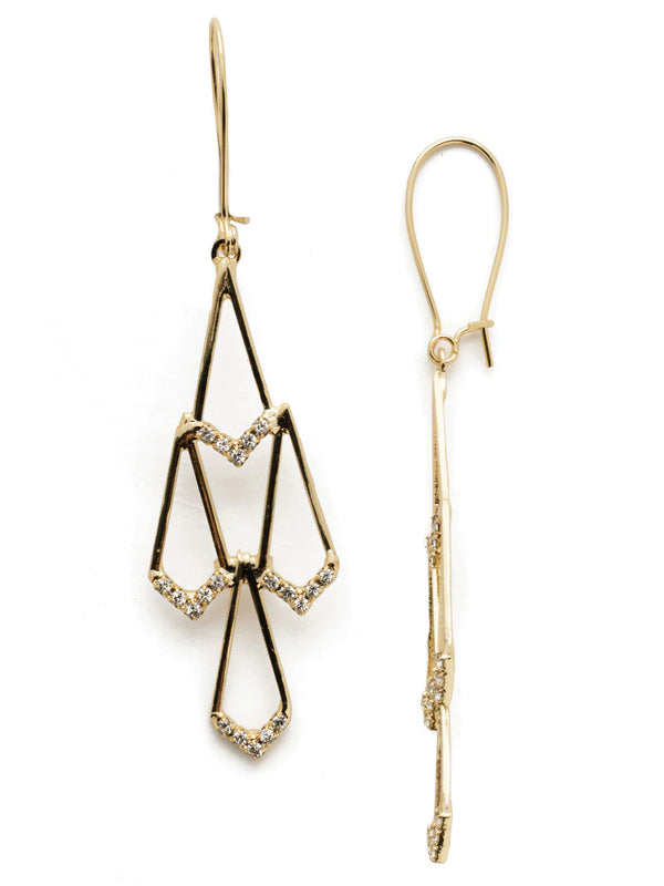 Wit & Whimsy Hensley Dangle Earrings | Crystal Collection