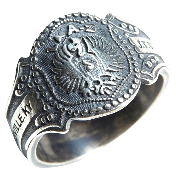 Vintage Cigar Band Ring {Bronze or Sterling}