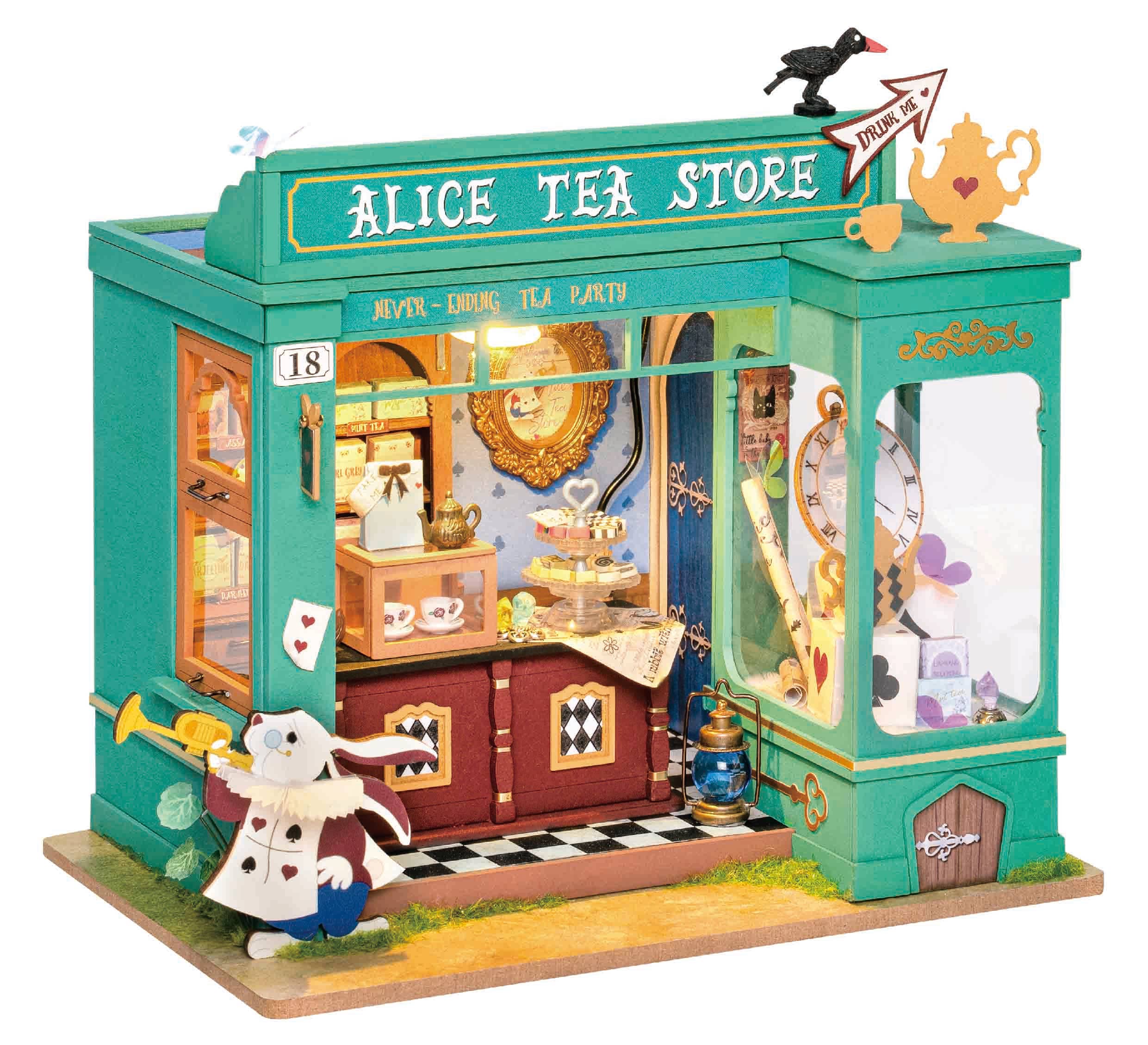 Alice's Tea Store Diorama Kit