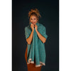 Teal Nicolette Cozy Scarf
