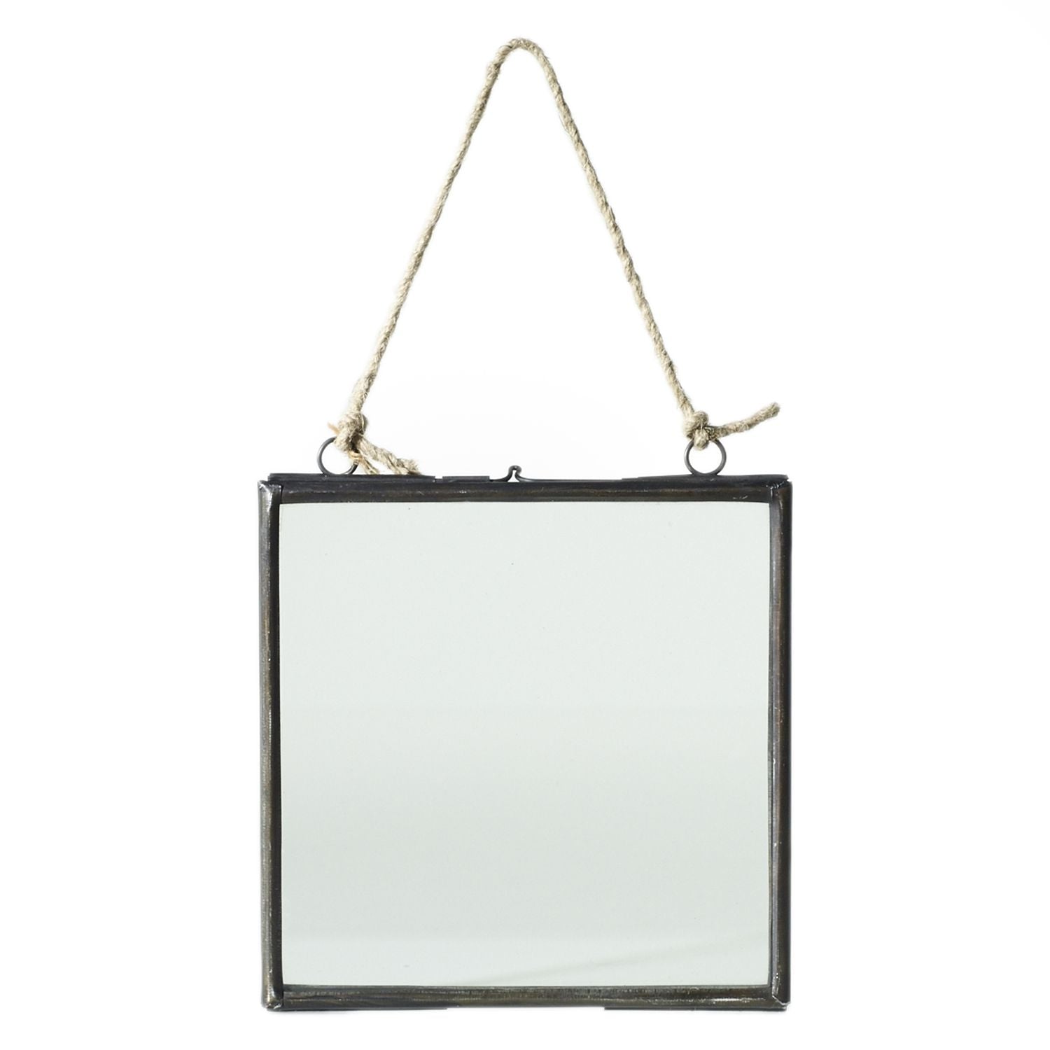 Glass and Metal Floating Frame {multiple sizes}