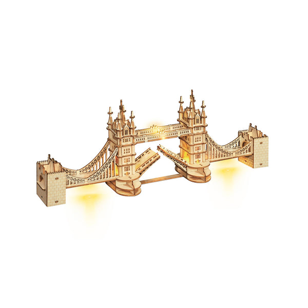 Tower Bridge Lighted 3D Wooden Puzzle