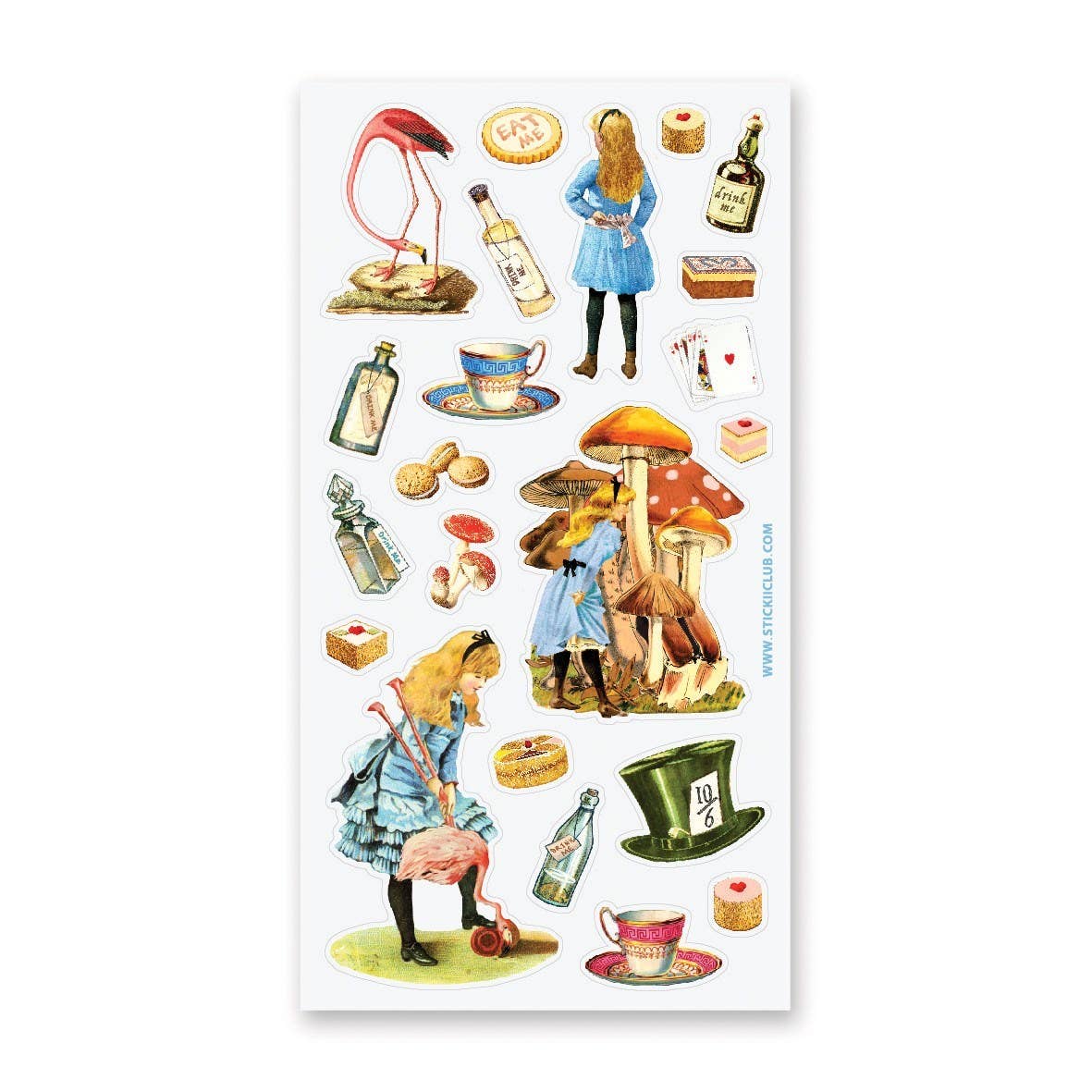 Wonderland Fun Sticker Sheet