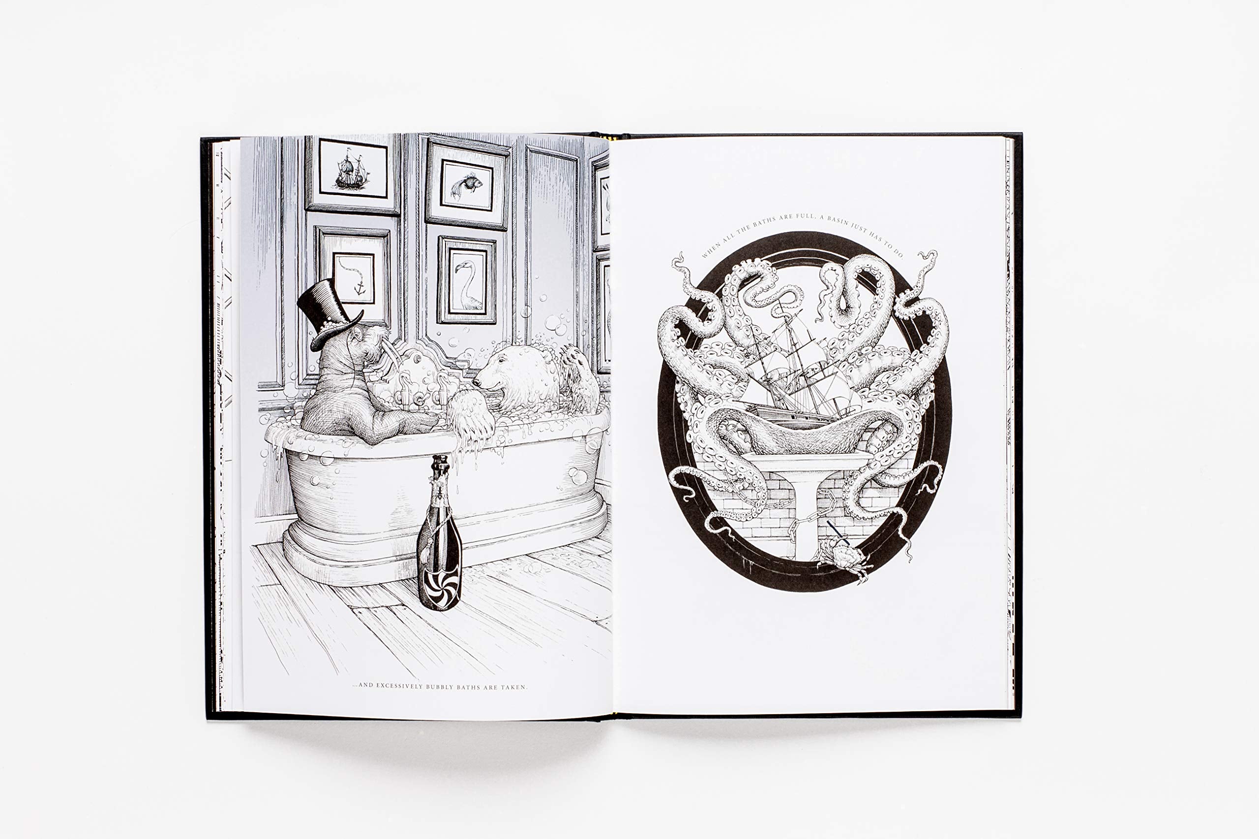 The Ink House : un livre d'images unique et imaginatif
