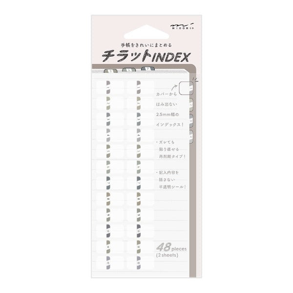 Index Étiquette Chiratto S Numéros {plusieurs couleurs}