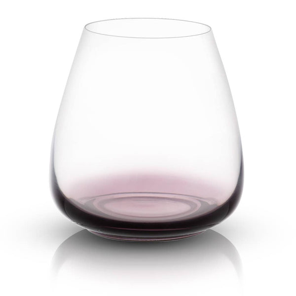 Black Swan Stemless Red Wine Glasses | Set of 4